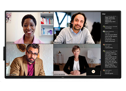 DELL LCD P5525QC- 55"/IP/LED/4K UHD/3840 x 2160/16:9/60Hz/8ms/1200:1/400 cd/m2/Speaker/HDMI/DP/VESA/3YNBD (210-BNTN)