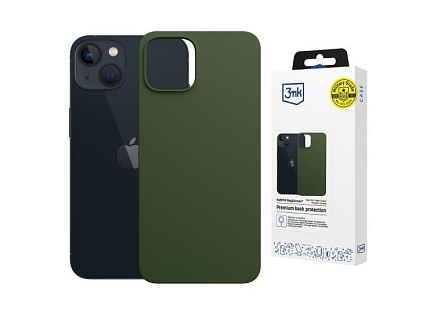 3mk ochranný kryt HARDY MagSilicone pro Apple iPhone 15 Alpine Green