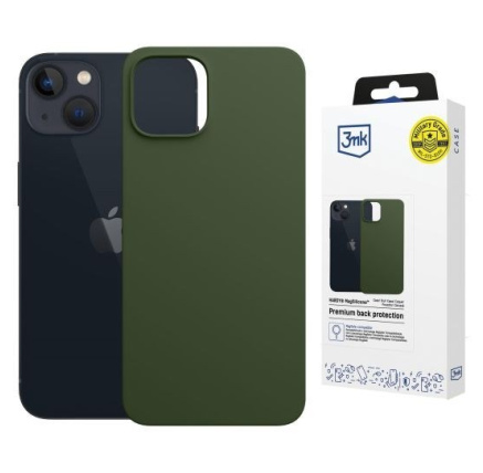 3mk ochranný kryt HARDY MagSilicone pro Apple iPhone 15 Alpine Green 3mk ochranný kryt HARDY MagSilicone pro Apple iPhone 15 Alpine Green
