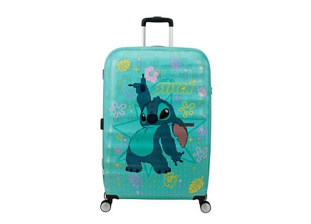 American Tourister WAVEBREAKER DISNEY SPIN.77/28 TSA DISNEY FL STITCH FLOWER