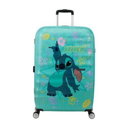 American Tourister WAVEBREAKER DISNEY SPIN.77/28 TSA DISNEY FL STITCH FLOWER American Tourister WAVEBREAKER DISNEY SPIN.77/28 TSA DISNEY FL STITCH FLOWER