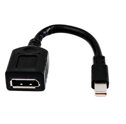 HP Single miniDP-to-DP Adapter Cable (Quadro P400/P620/P1000/Radeon WX2100/3100/4100)