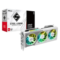 ASRock VGA AMD Radeon RX 9070 Steel Legend 16GB OC, RX 9070, 16GB GDDR6, 3xDP, 1xHDMI