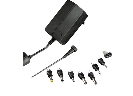 Hama univerzálny sieťový napájací zdroj 12 V/2250 mA, nastaviteľný, 7 konektorov