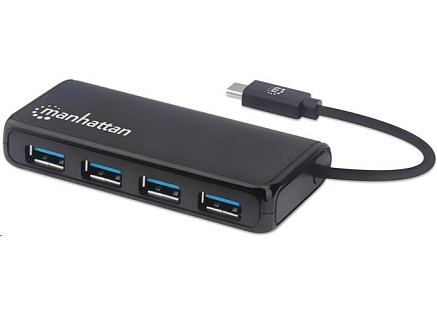 MANHATTAN USB-C Hub 4-port USB 3.2 Gen 1 Hub MANHATTAN USB-C Hub 4-port USB 3.2 Gen 1 Hub
