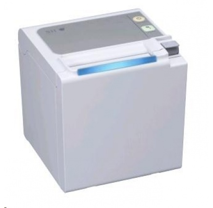 Seiko pokladní tiskárna RP-E10, řezačka, Horní výstup, Ethernet, bílá