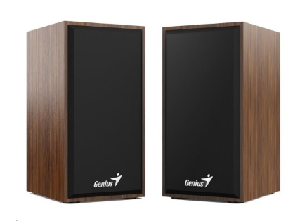 GENIUS repro SP-HF180, 2.0, 6W, dřevěné, hnědé