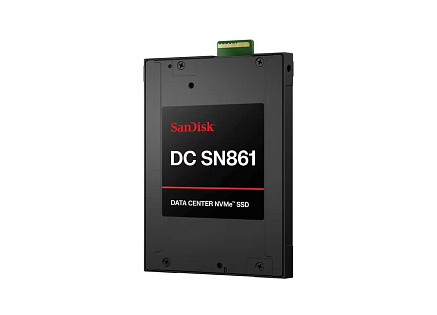 SanDisk Carrera Syndicate SSD 15.36TB DC, SN861, PCIe Gen5, (R:13700, W:8400MB/s), BICS6 TLC NVMe E3.S, ISE,Generic