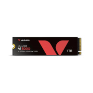 VERBATIM SSD Vi5000 Internal PCIe NVMe M.2 SSD 1TB , W 4500/ R 5000 MB/s