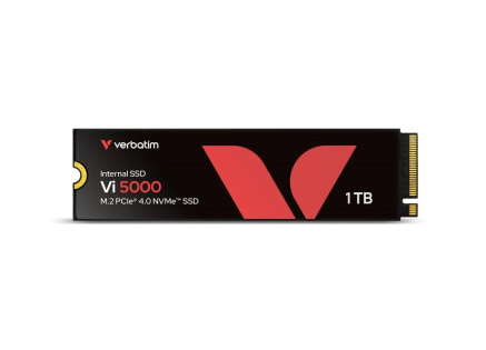 VERBATIM SSD Vi5000 Internal PCIe NVMe M.2 SSD 1TB , W 4500/ R 5000 MB/s