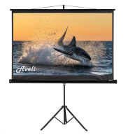 Projekční plátno Aveli stativ, 150x94cm (16:10) 70", černý tubus
