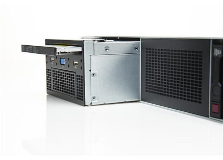 HPE DL38X Gen10 Plus Universal Media Bay Kit (DP 2xUSB2.0 2SFF or  2 NVMe front drives and ODD for SSF and box1 only