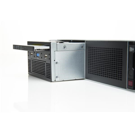 HPE DL38X Gen10 Plus Universal Media Bay Kit (DP 2xUSB2.0 2SFF or  2 NVMe front drives and ODD for SSF and box1 only