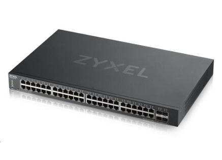 Zyxel XGS1935-52, 52 Port Lite-L3 Smart Managed Switch, 48x Gigabit Copper and 4x 10G SFP+, hybrid mode