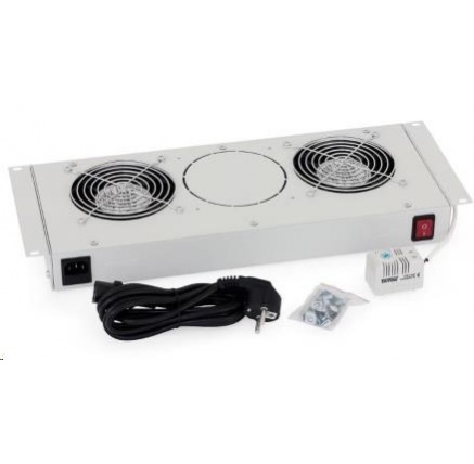 TRITON Ventilační jednotka horní (spodní) pro RBA-A6, RUA, 2 ventilátory, 230V/30W, termostat, šedá