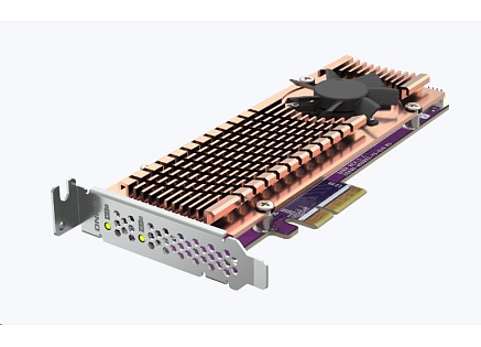 QNAP QM2-2P-344A rozšiřující karta 2xM.2 NVMe 2280/22110 PCIe Gen3x4 pro PC i NAS QNAP QM2-2P-344A rozšiřující karta 2xM.2 NVMe 2280/22110 PCIe Gen3x4 pro PC i NAS