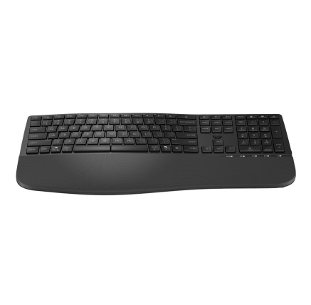 HP 680 Comfort Dual-Mode Keyboard- bezdrátová ergonomická klávesnice CZ/SK