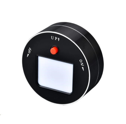 Viking zásuvkový modul A10, LED světlo 3W, černá