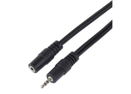 PremiumCord Kabel prodlužovací Jack 2.5mm- Jack 2.5mm M/F 2m - 2.5mm stereo male  2.5mm stereo female -