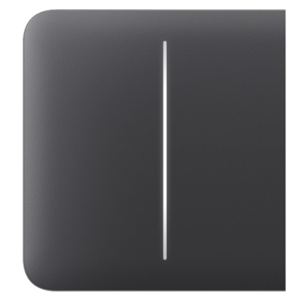 Ajax  SideButton (2-gang) - Boční dvou tlačítko, grafitová