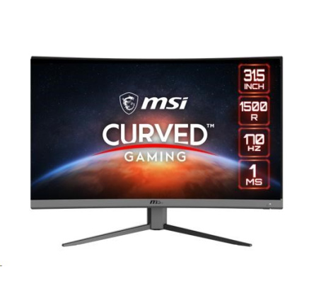 MSI LCD G32CQ4 E2, 31.5", 2560x1440, VA, 170Hz, 1ms, VESA 100x100, Black
