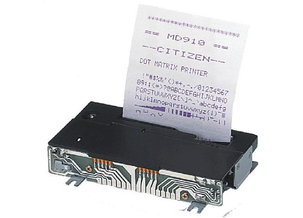 Citizen Dot Matrix Printer Mechanisms MD910SS, 5V, 24 columns, without knob