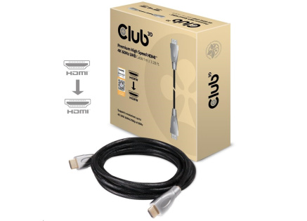 Club3D Kabel Certifikovaný HDMI 2.0 Premium High Speed 4K60Hz UHD, 1m