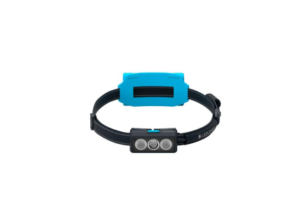 Ledlenser NEO9R čelová svítilna, černo-modrá