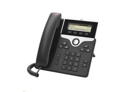 Cisco CP-7811-3PCC-K9=, VoIP telefon, 1line, 2x10/100, displej, PoE Cisco CP-7811-3PCC-K9=, VoIP telefon, 1line, 2x10/100, displej, PoE