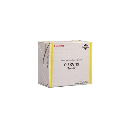 Canon Toner C-EXV 19 yellow (Imagepress C1/C1+) Canon Toner C-EXV 19 yellow (Imagepress C1/C1+)
