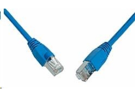 Solarix Patch kabel CAT5E SFTP PVC 7m modrý snag-proof C5E-315BU-7MB Solarix Patch kabel CAT5E SFTP PVC 7m modrý snag-proof C5E-315BU-7MB