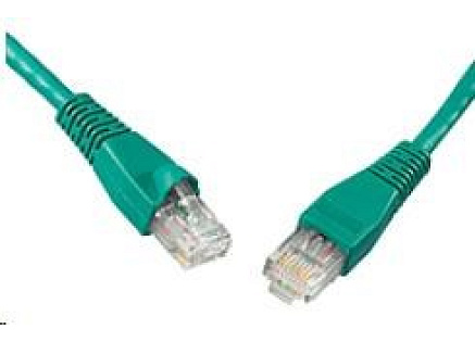 Solarix Patch kabel CAT5E UTP PVC 10m zelený snag-proof C5E-114GR-10MB Solarix Patch kabel CAT5E UTP PVC 10m zelený snag-proof C5E-114GR-10MB
