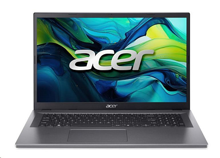 ACER NTB Aspire Go 17 (AG17-31P-39BB),Core 3 N355,17.3"FHD,8GB,512GB SSD,Intel Graphics,W11H,Gray