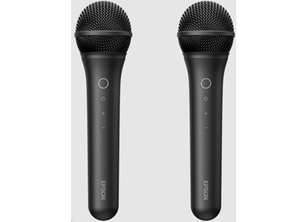 EPSON Bezdrátový pár karaoke mikrofonů pro chytré projektory Lifestudio - ELPKM01 - Projektorové příslušenství EPSON Bezdrátový pár karaoke mikrofonů pro chytré projektory Lifestudio - ELPKM01 - Projektorové příslušenství