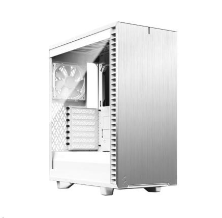 FRACTAL DESIGN skříň Define 7 Compact White TG Clear, USB 3.1 Type-C, 2x USB 3.0, bez zdroje, mATX FRACTAL DESIGN skříň Define 7 Compact White TG Clear, USB 3.1 Type-C, 2x USB 3.0, bez zdroje, mATX