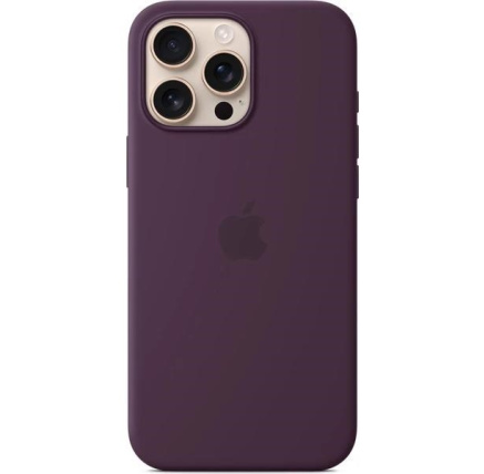 APPLE iPhone 16 Pro Max Silicone Case with MagSafe - Plum
