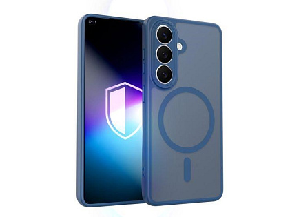 3mk ochranný kryt Misty MagCase Blue pro Samsung Galaxy S26+