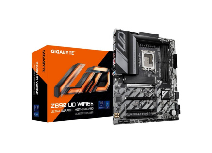GIGABYTE MB Sc LGA1851 Z890 UD WIFI6E, Intel Z890, 4xDDR5, 1xDP, 1xUSB4, WiFi