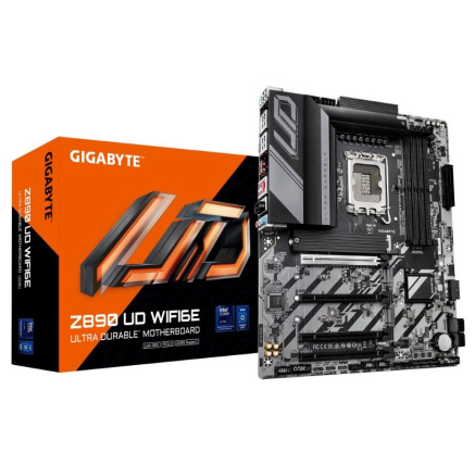 GIGABYTE MB Sc LGA1851 Z890 UD WIFI6E, Intel Z890, 4xDDR5, 1xDP, 1xUSB4, WiFi