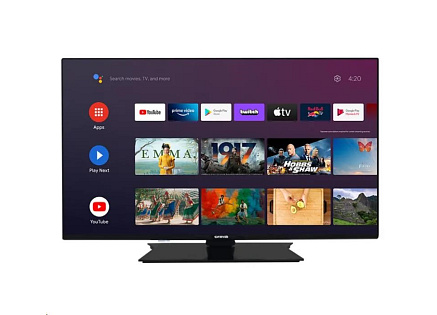 Orava 40" TV LT-ANDR40 C01, Full HD, LED, Android Smart TV, WiFi, HDR, tuner DVB-T2/C/S2, Android 11, Bluetooth