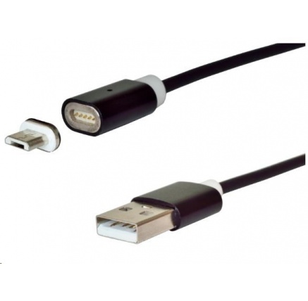 Virtuos datový kabel micro USB, magnetický, nabíjecí, 1,8 m Virtuos datový kabel micro USB, magnetický, nabíjecí, 1,8 m