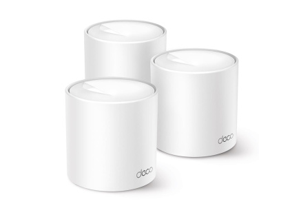 TP-Link Deco X50 Pro(3-pack) WiFi6 Mesh (AX3000,2,4GHz/5GHz,2x2,5GbELAN/WAN)