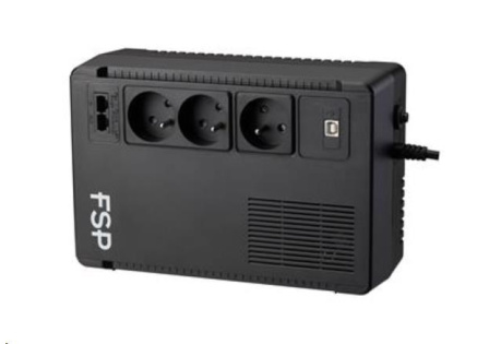 Fortron UPS FSP ECO 800 FR, 800 VA / 480 W, USB, RJ45, line interactive Fortron UPS FSP ECO 800 FR, 800 VA / 480 W, USB, RJ45, line interactive