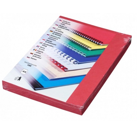 Desky Delta A4 červené
