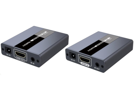 PREMIUMCORD HDMI extender na 120m přes jeden kabel Cat5/6, bez zpoždění