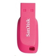 SanDisk Flash Disk 32GB Cruzer Blade, USB 2.0, růžová