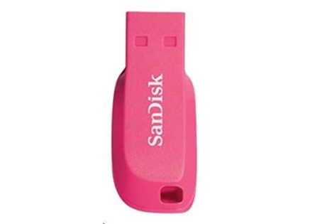 SanDisk Flash Disk 32GB Cruzer Blade, USB 2.0, růžová