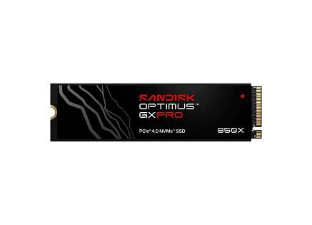 SANDISK SSD OPTIMUS GX PRO 850X NVMe 8TB PCIe, Gen4, (R:7200, W:6300MB/s) SANDISK SSD OPTIMUS GX PRO 850X NVMe 8TB PCIe, Gen4, (R:7200, W:6300MB/s)
