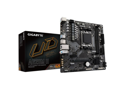 GIGABYTE MB Sc AM5 A620M H, AMD A620, 2xDDR5, 1xDP, 1xHDMI, mATX
