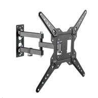 Výsuvný držák Brateck LPA68-443 pro TV 23"-55" 30kg polohovatelný nástěnný